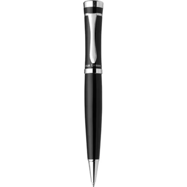  Charles Dickens® ball pen in case Crna
