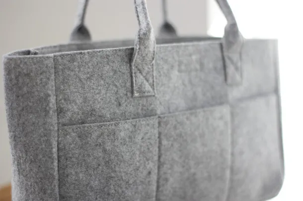  Pocket Felt Shopper - SG Accessories - BAGS (Ex JASSZ Bags)