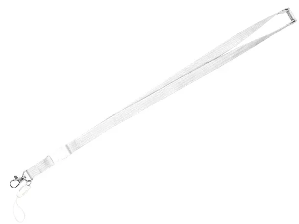 LANY PRO lanyard for ID cards White