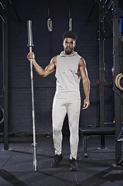  Muška hoodica bez rukava - 240 g/m² - Just Cool Sports Grey