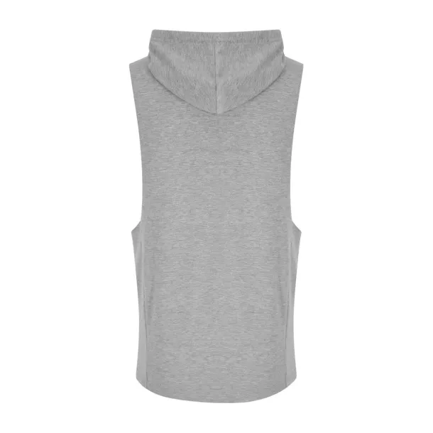  Muška hoodica bez rukava - 240 g/m² - Just Cool Heather Grey