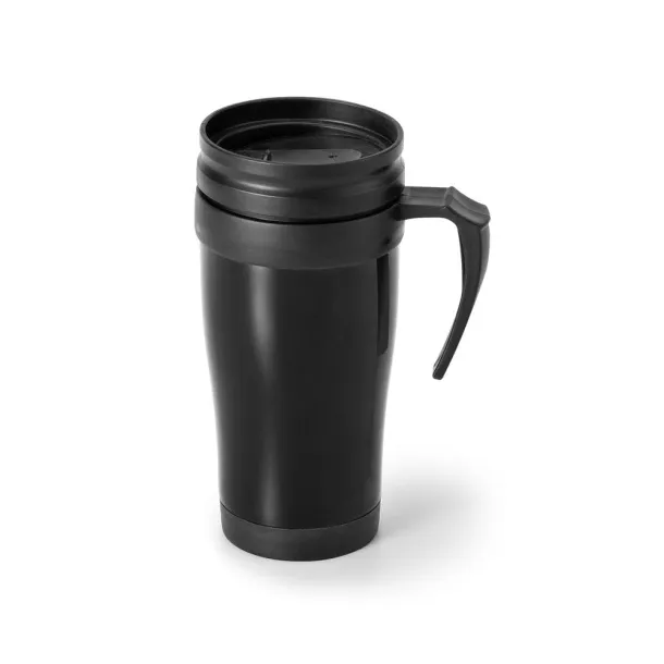 LIVE putna šalica, 420 ml Crna