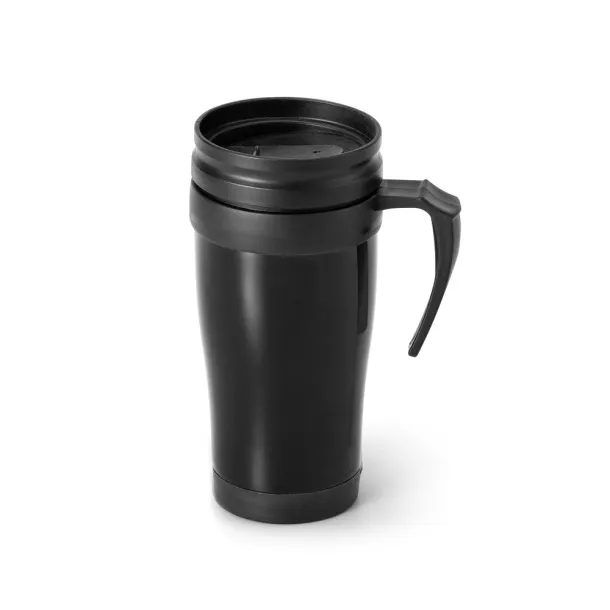 LIVE putna šalica, 420 ml Crna