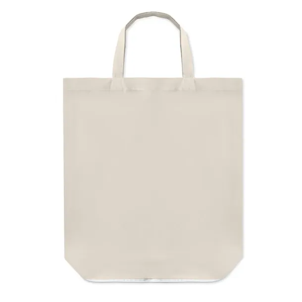 FOLDY COTTON Foldable Cotton Shopping Bag, 135 g/m2 White