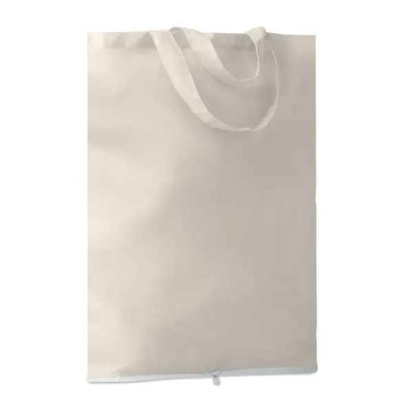 FOLDY COTTON Foldable Cotton Shopping Bag, 135 g/m2 White