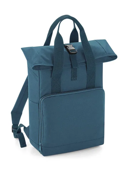  Twin Handle Roll-Top Backpack - Bagbase Airforce Blue