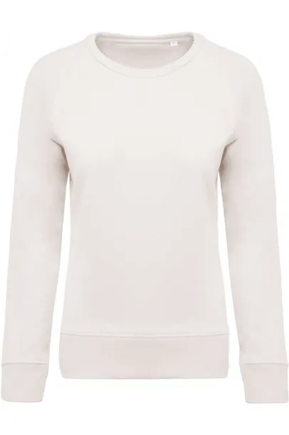  Ženska majica od organskog pamuka dugih rukava, 300 g/m2 - Kariban Snow Grey