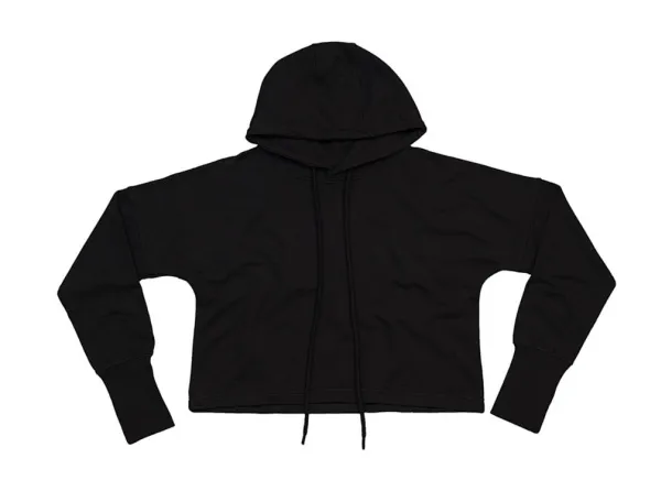  Cropped Hoodie - Mantis Black