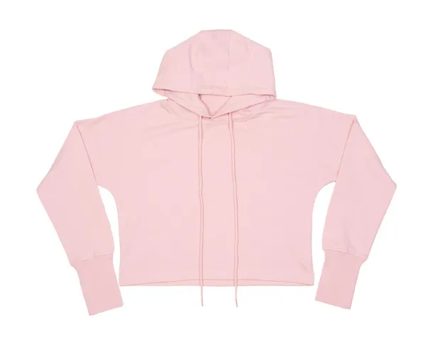  Cropped Hoodie - Mantis Soft Pink