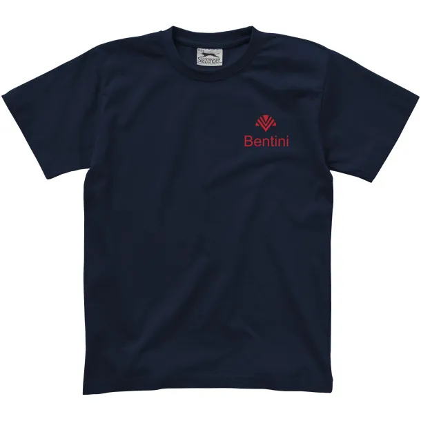 Ace short sleeve kids t-shirt - Slazenger Navy Blue