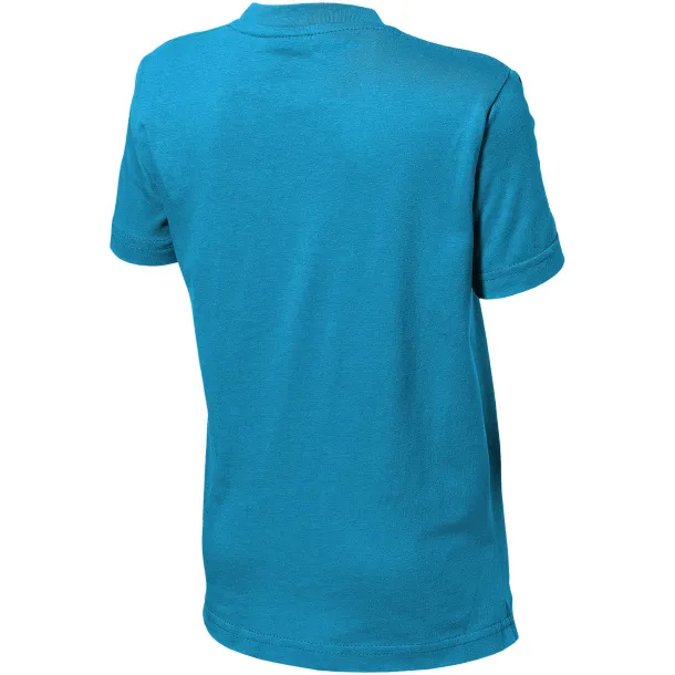Ace short sleeve kids t-shirt - Slazenger Aqua