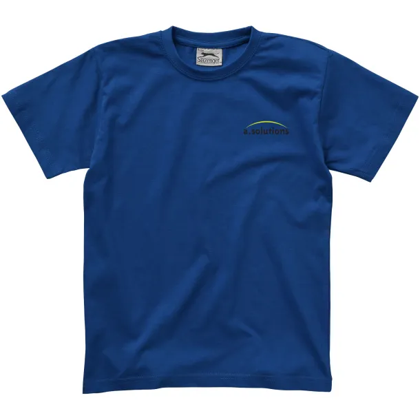 Ace short sleeve kids t-shirt - Slazenger Classic royal blue