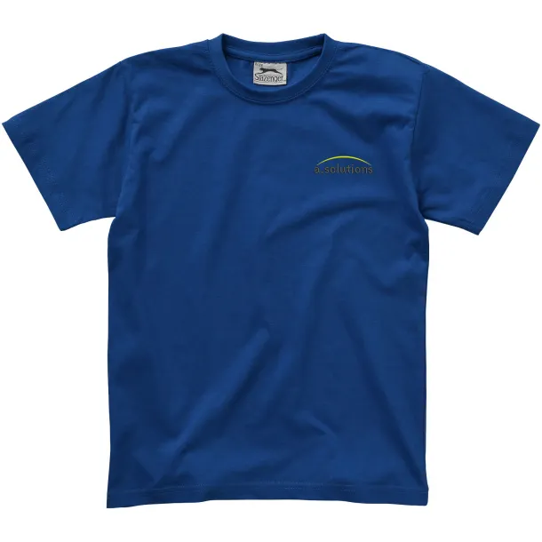 Ace short sleeve kids t-shirt - Slazenger Classic royal blue