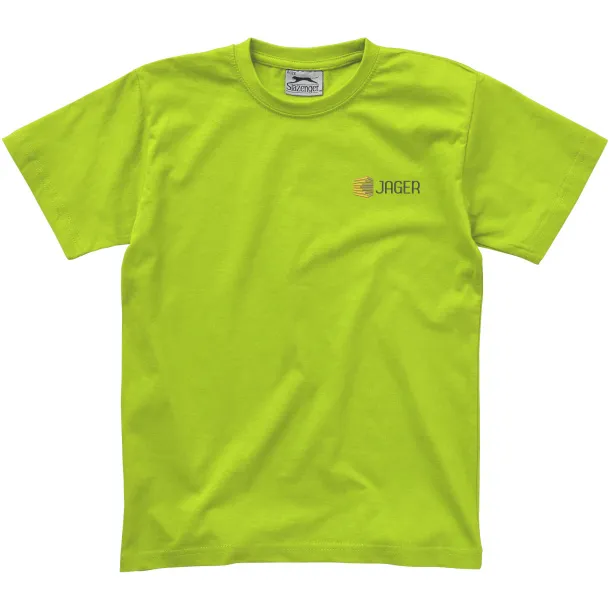Ace short sleeve kids t-shirt - Slazenger Apple Green