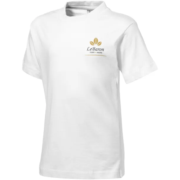 Ace short sleeve kids t-shirt - Slazenger White