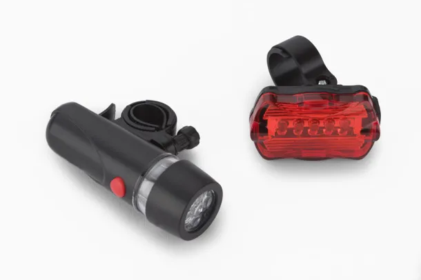AZER Bike light set BLACK