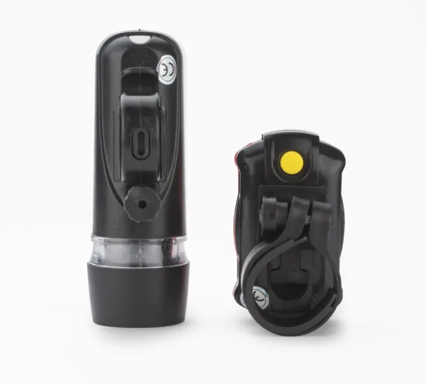 AZER Bike light set BLACK