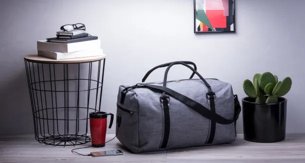 Cutler sports bag ash grey