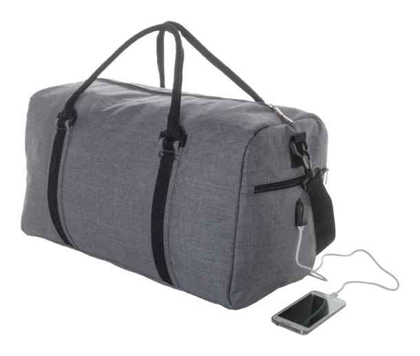 Cutler sports bag ash grey