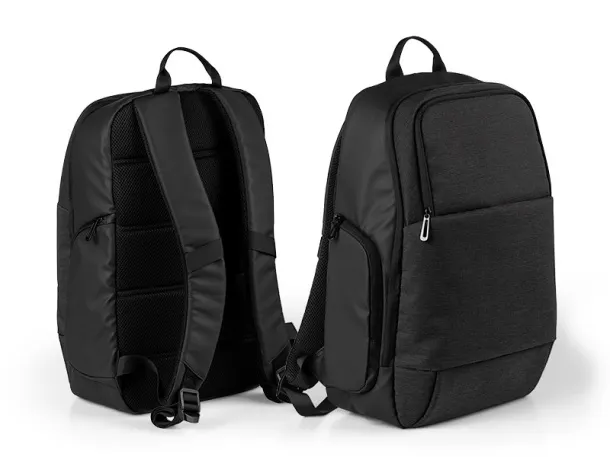 BARON Business backpack, 15'' - BRUNO Crna