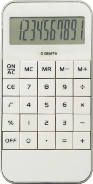 JARETH ABS calculator white