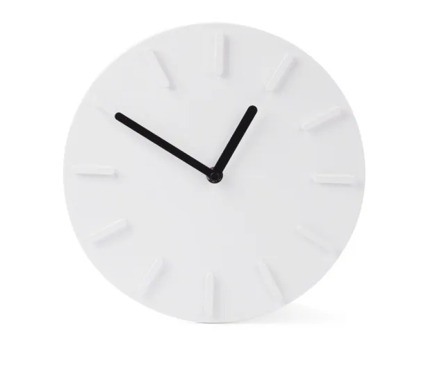 LUCIA Wall clock White