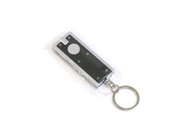 GLIT key holder with LED lamp Black