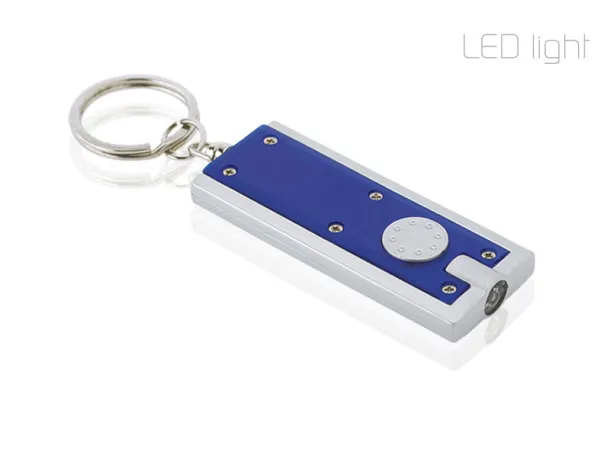 GLIT key holder with LED lamp Blue