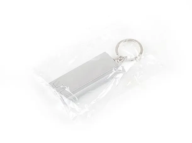 GLIT key holder with LED lamp Silver