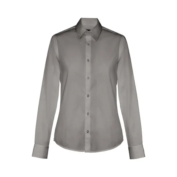 PARIS WOMEN Women's poplin shirt Grey