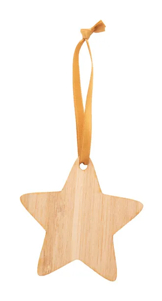 Holonda Christmas tree ornament, star Natural