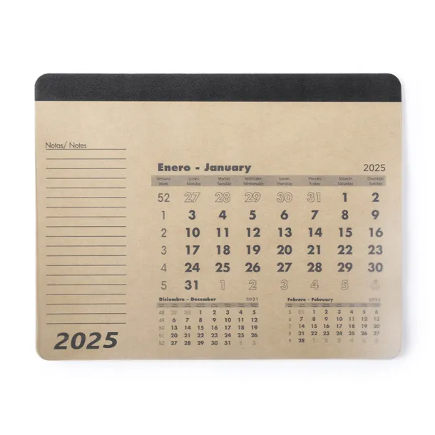  Mousepad, calendar neutral