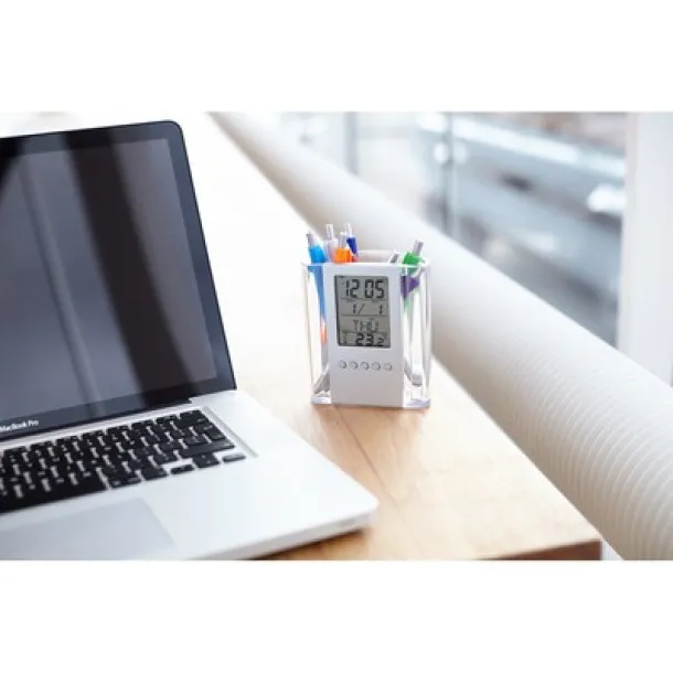  Pen holder with multifunctional clock neutral