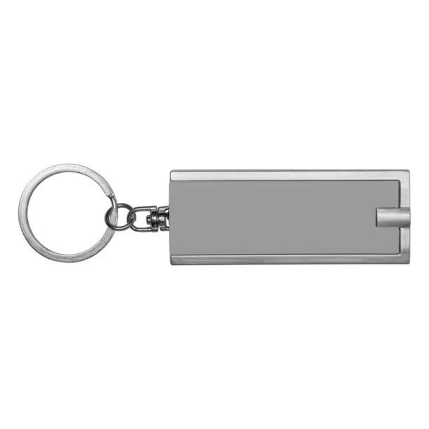  Keyring, 1 LED light Srebrna