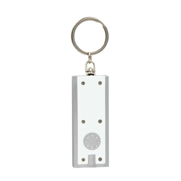  Keyring, 1 LED light Bijela