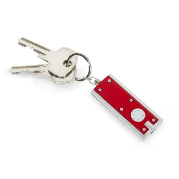  Keyring, 1 LED light Crvena
