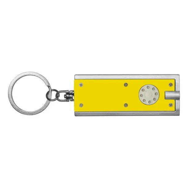  Keyring, 1 LED light yellow