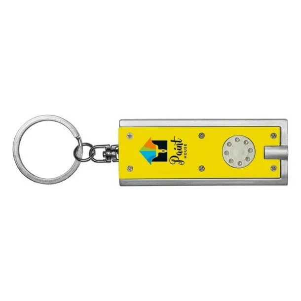  Keyring, 1 LED light Žuta