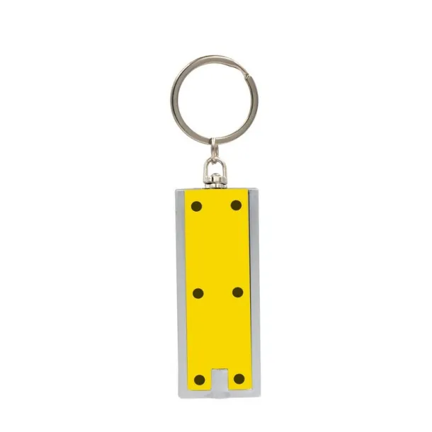  Keyring, 1 LED light yellow