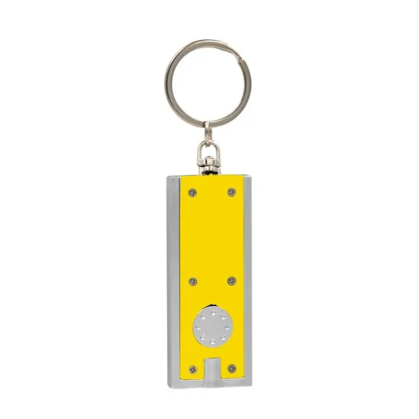  Keyring, 1 LED light yellow