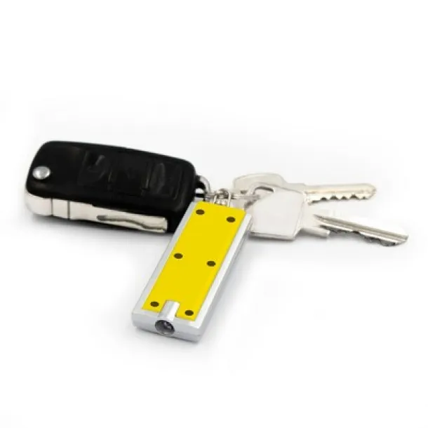  Keyring, 1 LED light yellow