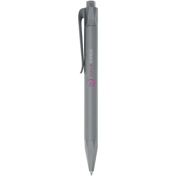 Terra corn plastic ballpoint pen - Marksman Grey