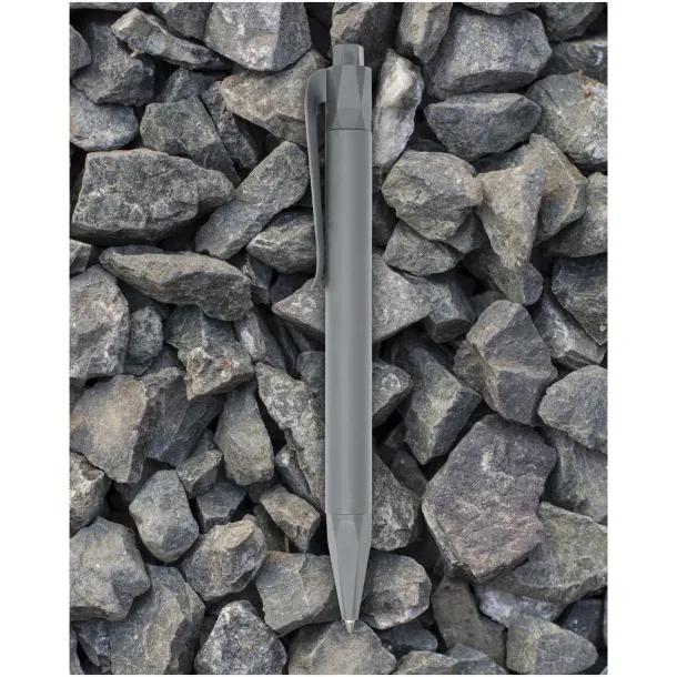 Terra corn plastic ballpoint pen - Marksman Grey