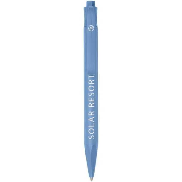 Terra corn plastic ballpoint pen - Marksman Blue