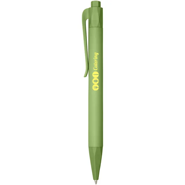 Terra corn plastic ballpoint pen - Marksman Moss green