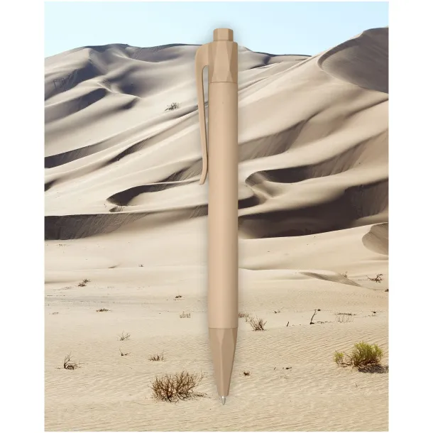 Terra corn plastic ballpoint pen - Marksman Sand