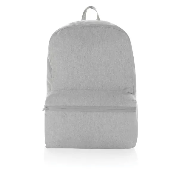  Impact AWARE™ 285 gsm rcanvas backpack undyed - XD Collection Grey 