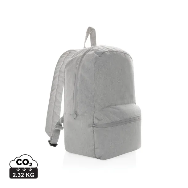  Impact AWARE™ 285 gsm rcanvas backpack undyed - XD Collection Grey 