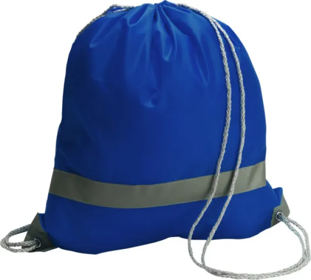  Polyester (190T) drawstring backpack Sylvie cobalt blue