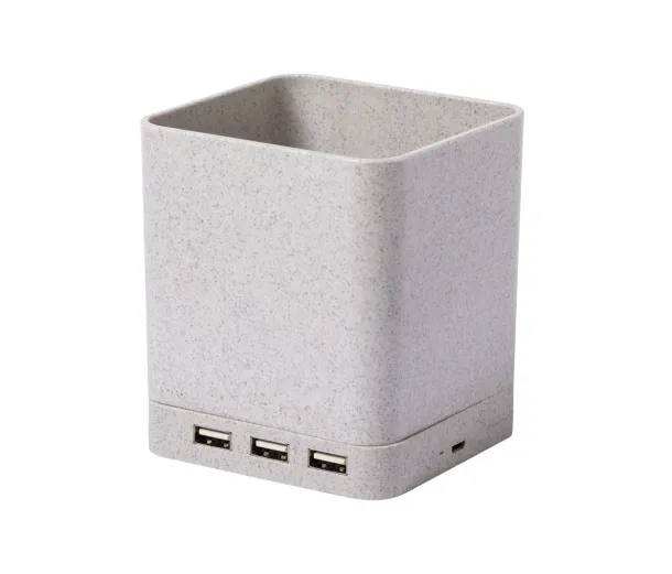 Ampdesk multifunctional pen holder Beige